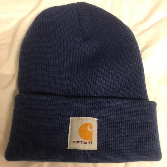Blue Carhartt Beanie - Picture 1 of 3